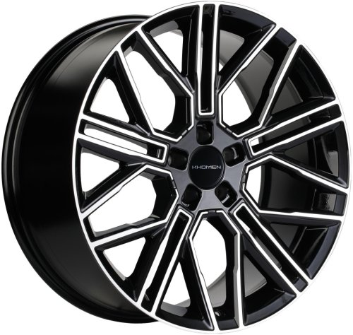 Диски Khomen Wheels KHW2101 (Front) 9,5x21 5x112 ET37 dia 66,6 black-FP - 1