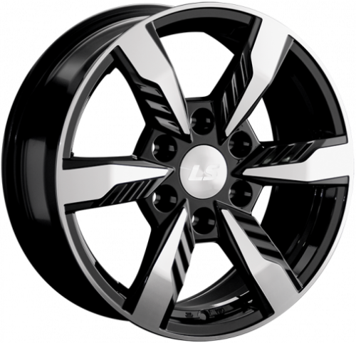 Диски LS wheels 1301 7,5x17 6x139,7 ET30 dia 106,1 BKF - 1