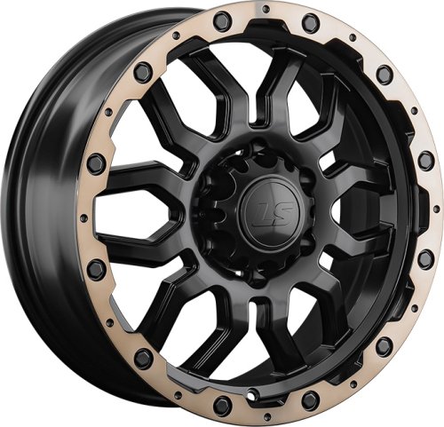 Диски LS wheels 1285 7,5x17 6x139,7 ET35 dia 100,1 BKS+BZSL - 1