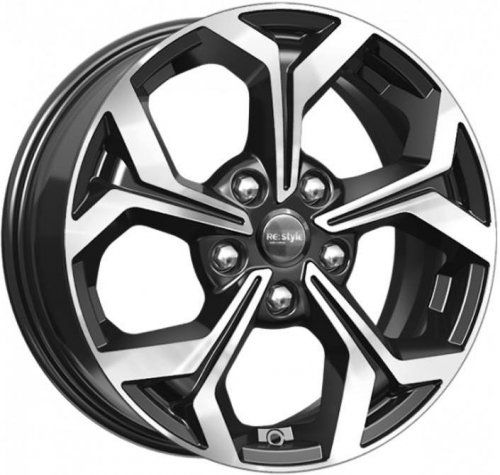 Диски Replica K&K KIA (Ceed CD КС878) 6,5x16 5x114,3 ET50 dia 67,1 алмаз черный - 1