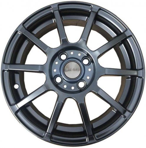 Диски СКАД Акита 6x15 4x100 ET48 dia 54,1 черный бархат - 1