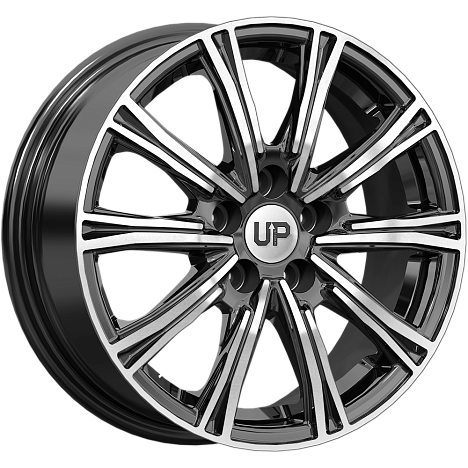 Диски Wheels UP Up123 6x15 5x114,3 ET39 dia 67,1 new diamond - 1