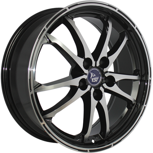 Диски YST X-24 8x18 5x120 ET30 dia 72,6 BKFPL - 1