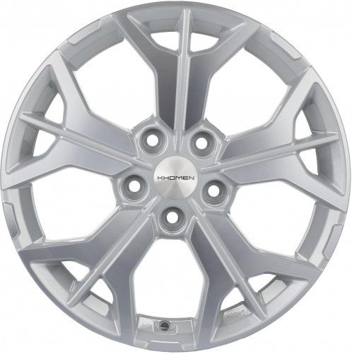 Диски Khomen Wheels KHW1715 (RAV4) 7x17 5x114,3 ET39 dia 60,1 F-silver-FP Россия - 1