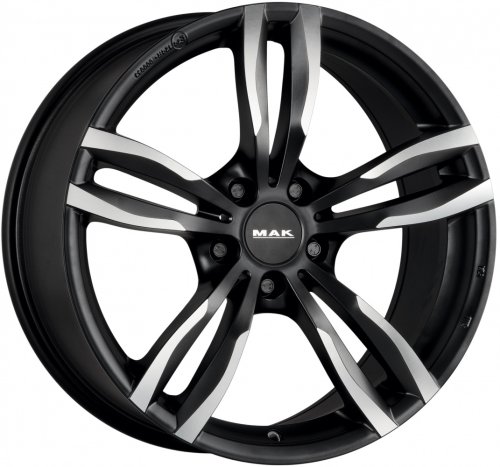 Диски MAK Luft 8x18 5x120 ET52 dia 72,6 ice black - 1