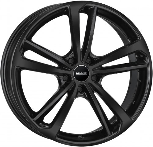 Диски MAK Nurburg 8,5x21 5x112 ET43 dia 66,6 gloss black - 1