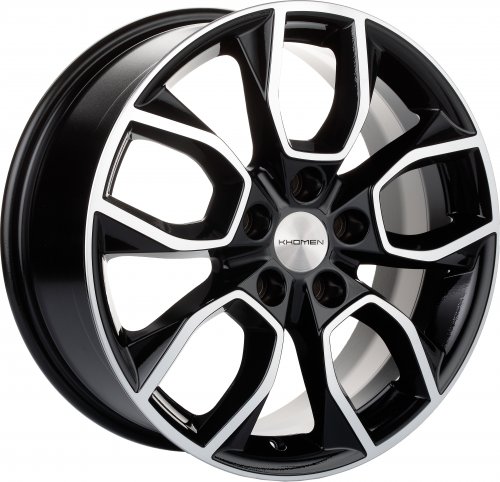 Диски Khomen Wheels KHW1713 (CX-5) 7x17 5x114,3 ET45 dia 67,1 black-FP - 1