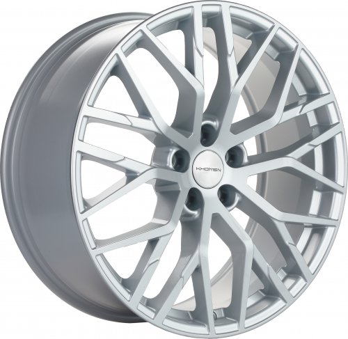 Диски Khomen Wheels KHW2005 (RX) 8,5x20 5x114,3 ET30 dia 60,1 brilliant silver-FP - 1