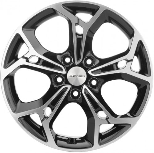 Диски Khomen Wheels KHW1702 (Forester) 7x17 5x114,3 ET48 dia 56,1 black-FP - 1