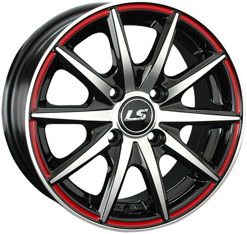Диски LS wheels 221 6,5x15 4x100 ET40 dia 73,1 BKFRL - 1