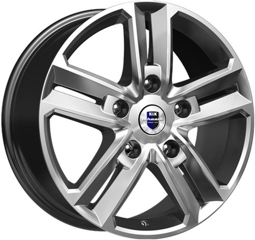 Диски K&K Backfire 8x18 5x114,3 ET50 dia 67,1 дарк платинум Россия - 1