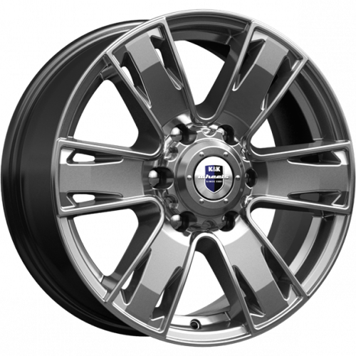 Диски K&K Севенна 7x17 6x127 ET40 dia 77,8 дарк платинум Россия - 1