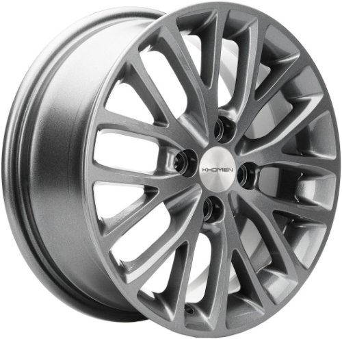 Диски Khomen Wheels KHW1506 (Rio/Solaris) 6x15 4x100 ET48 dia 54,1 gray - 1