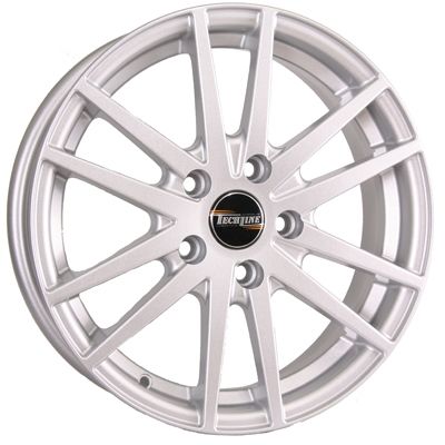 Диски TechLine 435 5,5x14 4x100 ET43 dia 60,1 silver - 1