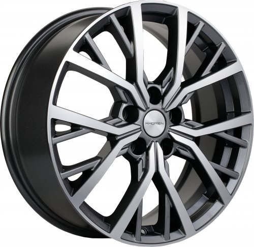 Диски Khomen Wheels KHW1806 (Jolion) 7x18 5x114,3 ET37 dia 66,5 gray-FP Россия - 1