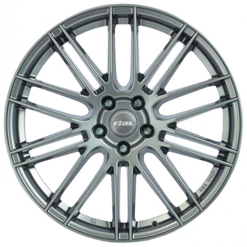 Диски Rial KiboX 9,5x21 5x112 ET22 dia 66,6 metal grey - 1