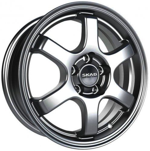Диски СКАД Киото 6x15 4x108 ET47,5 dia 63,35 графит - 1