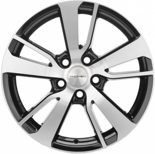 Диски Khomen Wheels KHW1704 (Outlander) 7x17 5x114,3 ET38 dia 67,1 black-FP - 1