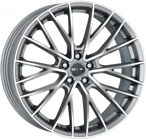Диски MAK Speciale-D 9,5x20 5x112 ET22 dia 66,6 graphite mirror face - 1
