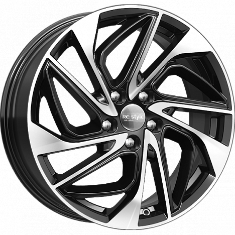 Диски iFree Replica КС883 (ZV 18_Geely Atlas) 7x18 5x114,3 ET45 dia 60,1 алмаз черный SK Россия - 1