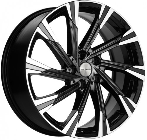Диски Khomen Wheels KHW1901 (Kia Sportage) 7,5x19 5x114,3 ET50,5 dia 67,1 black-FP Россия - 1