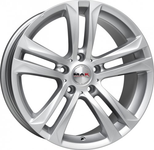 Диски MAK Bimmer 8,5x19 5x120 ET37 dia 72,6 silver - 1