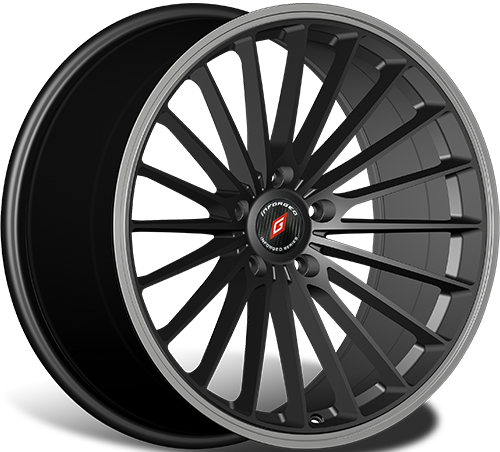 Диски Inforged IFG36 8,5x20 5x108 ET45 dia 63,3 black machined lip - 1