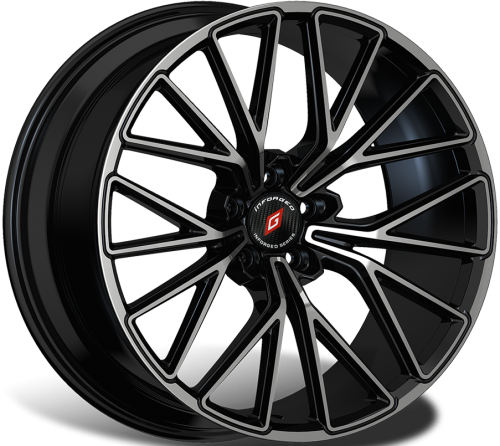 Диски Inforged IFG57 8,5x20 5x120 ET45 dia 62,5 black machined - 1
