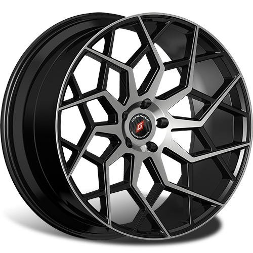 Диски Inforged IFG42 8,5x20 5x112 ET42 dia 66,6 black machined - 1