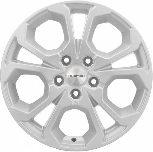 Диски Khomen Wheels KHW1711 (Arkana/Kaptur) 6,5x17 5x114,3 ET50 dia 66,1 F-silver Россия - 1