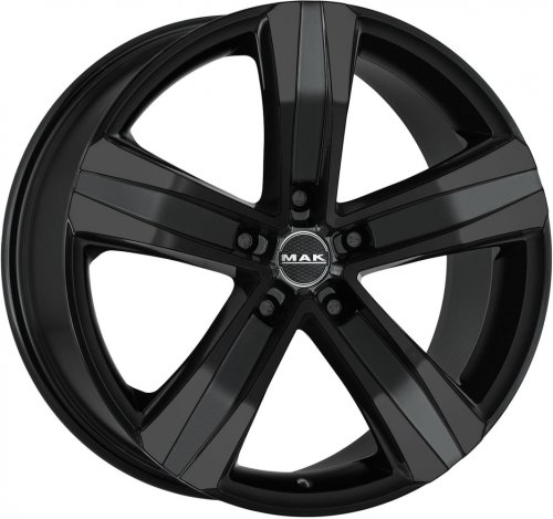 Диски MAK Stone 5 7x17 5x112 ET55 dia 66,6 gloss black - 1