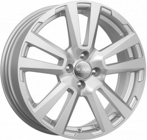 Диски K&K КС874 6,5x17 4x100 ET43 dia 60,1 сильвер - 1