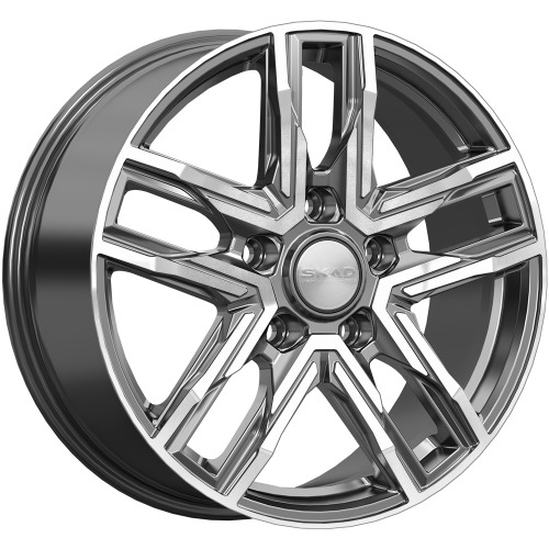Диски Скад Техас 8,5x20 5x150 ET55 dia 110,1 алмаз графит - 1