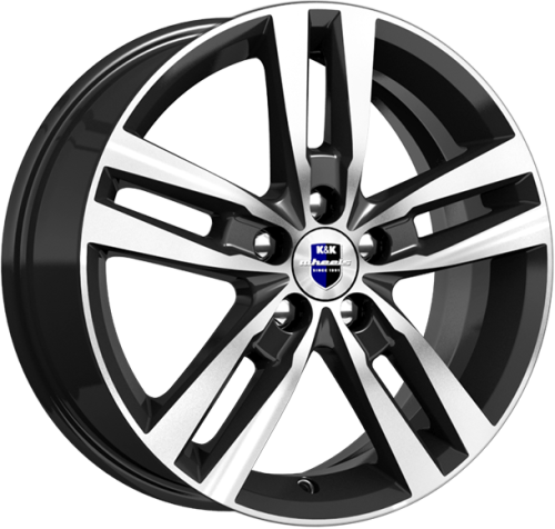 Диски K&K Rassvet 6,5x16 5x112 ET46 dia 57,1 алмаз черный Россия - 1