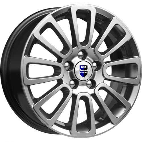 Диски K&K Неман 6x15 4x98 ET35 dia 58,6 дарк платинум Россия - 1