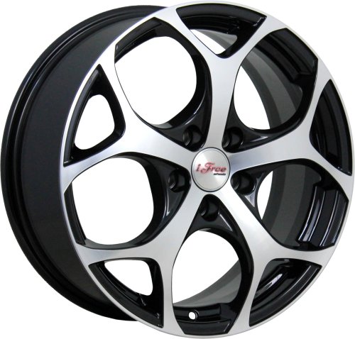 Диски iFree Тортуга 7x17 5x114,3 ET39 dia 60,1 блэк джек Россия - 1