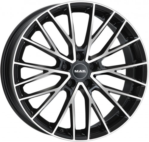 Диски MAK Speciale 10x22 5x112 ET37 dia 66,6 black mirror - 1