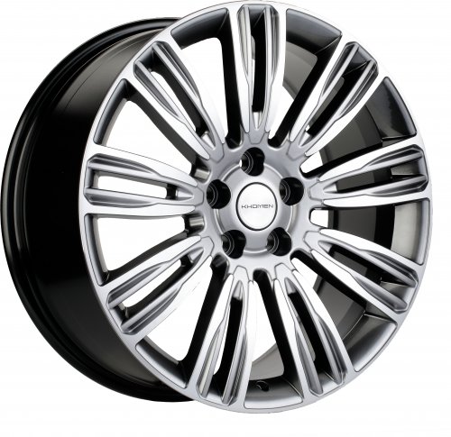 Диски Khomen Wheels KHW2004 (RRover) 8,5x20 5x120 ET45 dia 72,6 dark chrome - 1