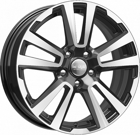 Диски iFree Original КС874 6,5x17 4x100 ET41 dia 60,1 алмаз черный - 1