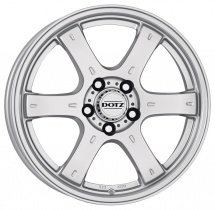 Диски Dotz Crunch 8x17 6x139,7 ET20 dia 106,1 silver - 1