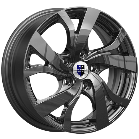 Диски K&K Палермо 6x15 5x108 ET50 dia 63,35 кварц - 1
