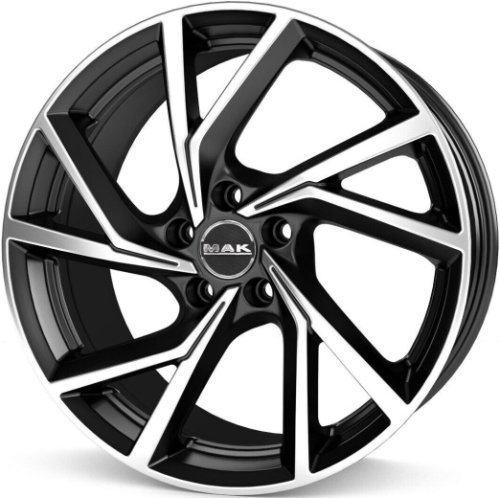 Диски MAK Kassel 7,5x18 5x112 ET50 dia 57,1 black mirror - 1