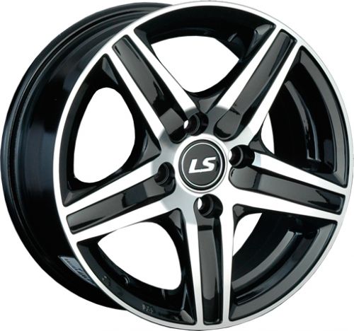 Диски LS wheels 321 7x17 5x114,3 ET45 dia 73,1 BKF Китай - 1