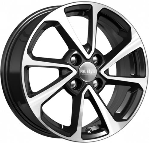 Диски iFree Original КС861 6x15 4x100 ET48 dia 54,1 алмаз черный - 1