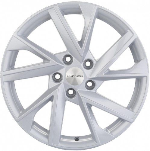 Диски Khomen Wheels KHW1714 (Audi A4) 7x17 5x112 ET49 dia 66,6 F-silver - 1