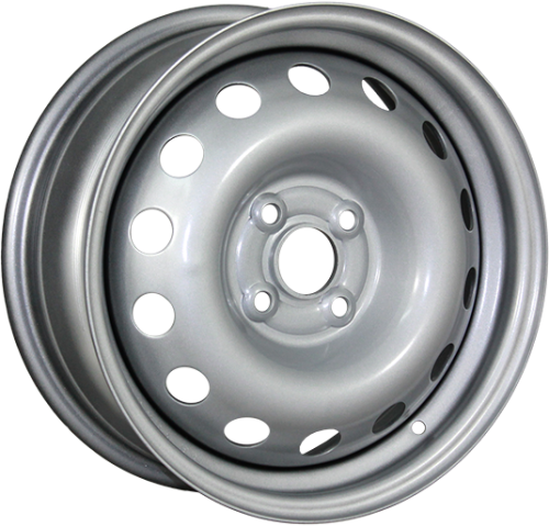 Диски TREBL X40033 P RENAULT Logan 6x16 4x100 ET50 dia 60,1 silver - 1