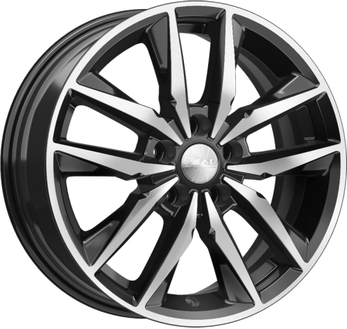 Диски Скад Тирион 6,5x16 5x108 ET50 dia 63,35 алмаз Россия - 1