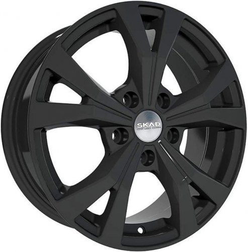Диски Скад Нагано 6,5x16 5x114,3 ET38 dia 67,1 черный бархат - 1
