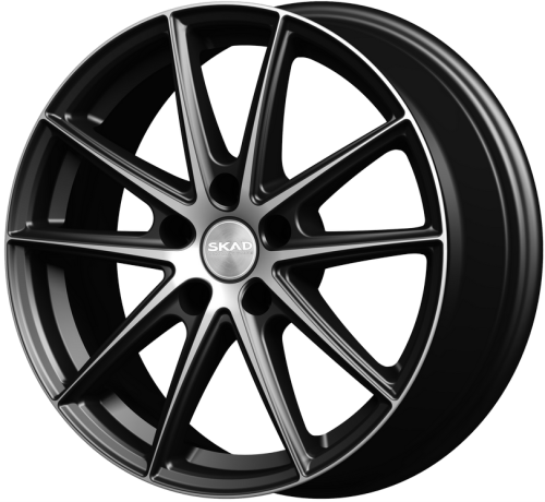 Диски Скад Амстердам 7x17 5x114,3 ET45 dia 67,1 алмаз Россия - 1