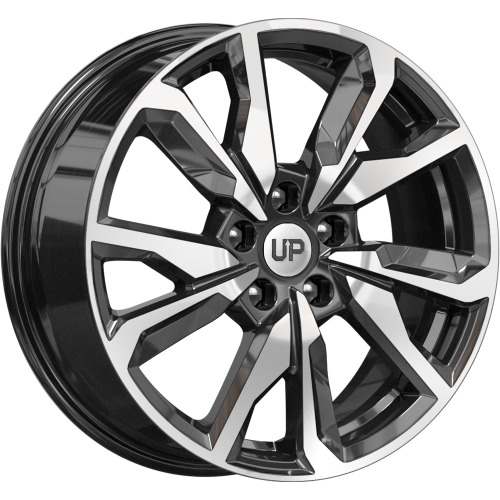 Диски Wheels UP Up114 7x17 5x108 ET33 dia 60,1 new diamond - 1